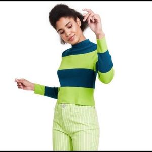 Victor Glemaud Target Stripe Sweater size XL